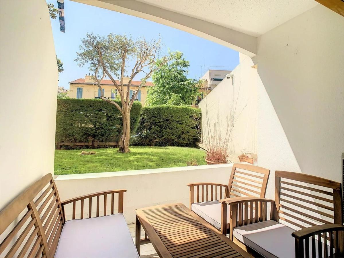 Superbe Studio Terrasse Centre Ville Et Plages A Pieds Канны Экстерьер фото